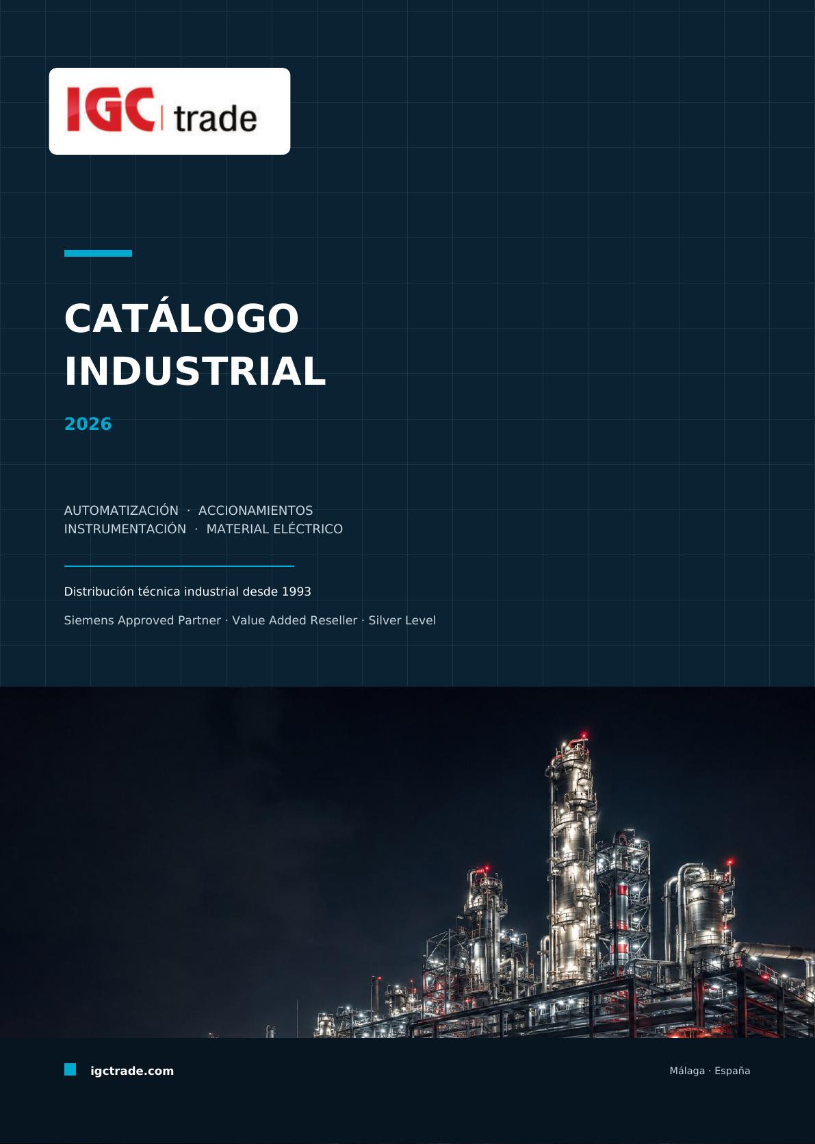 Portada del Catálogo Industrial IGC Trade 2026
