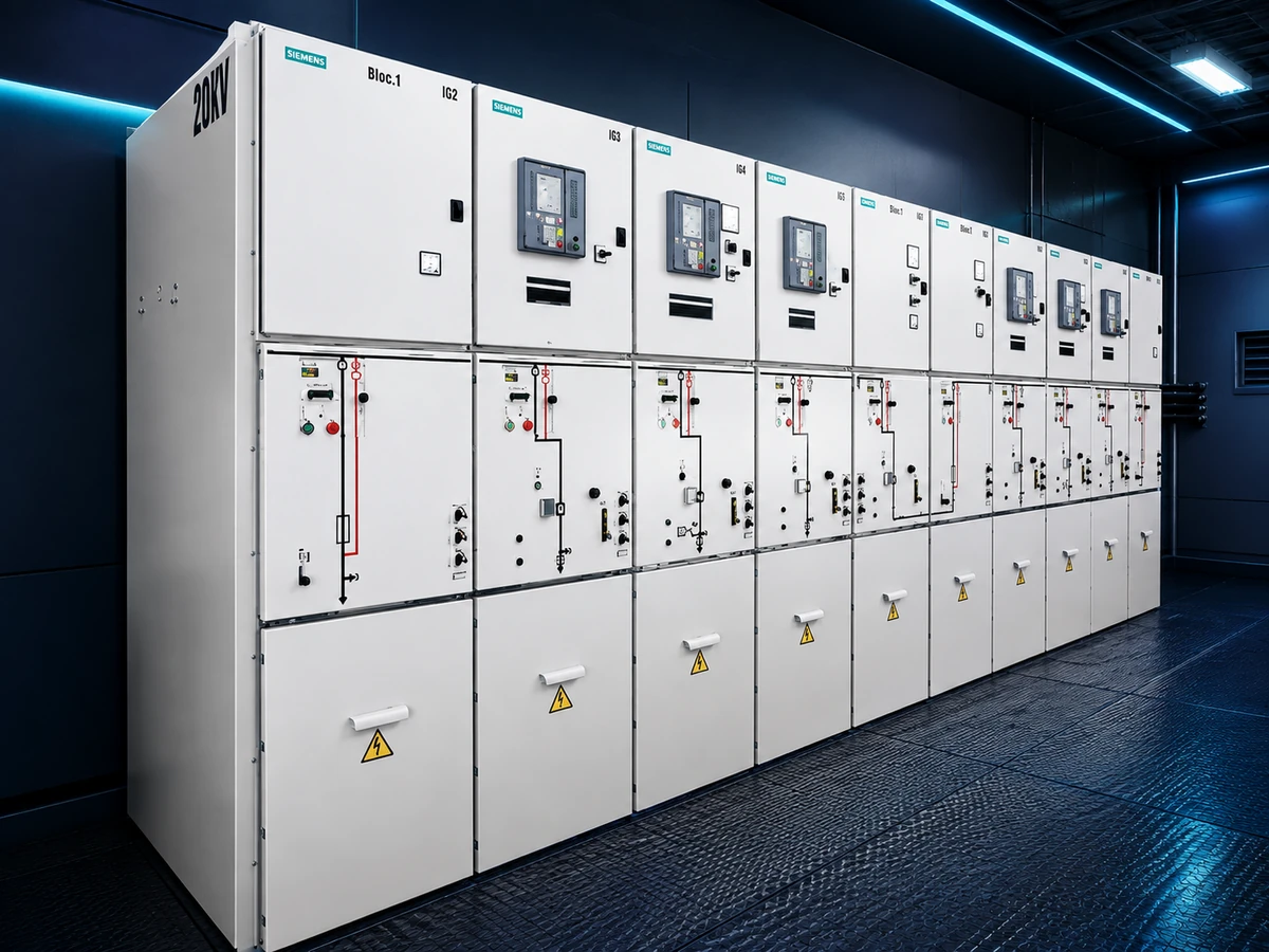 Aparamenta para distribución eléctrica industrial